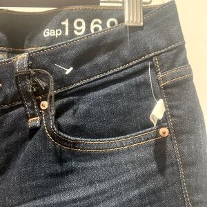 Dark wash boot cut GAP jeans